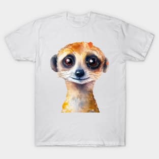 Meerkat Watercolor T-Shirt